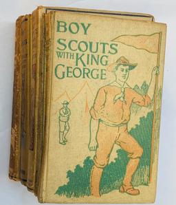 COLLECTION of BOY SCOUT Antique Juvenile Books