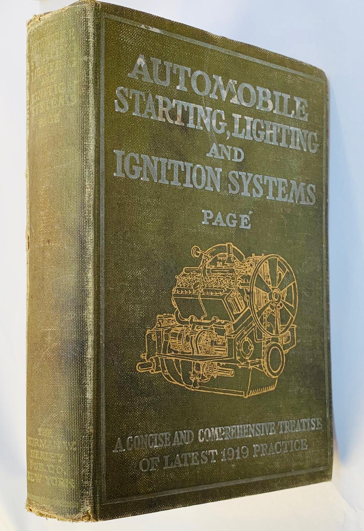 EARLY AUTOMOBILE - Automotive Starting Lighting and Ignition (1919)