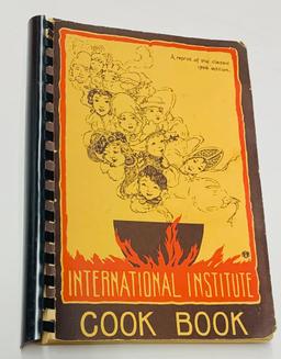 International Institute COOK BOOK (1971) Reprint of 1938 Edition