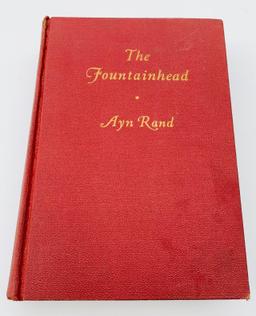 The Fountainhead by AYN RAND (1943) Early Printing