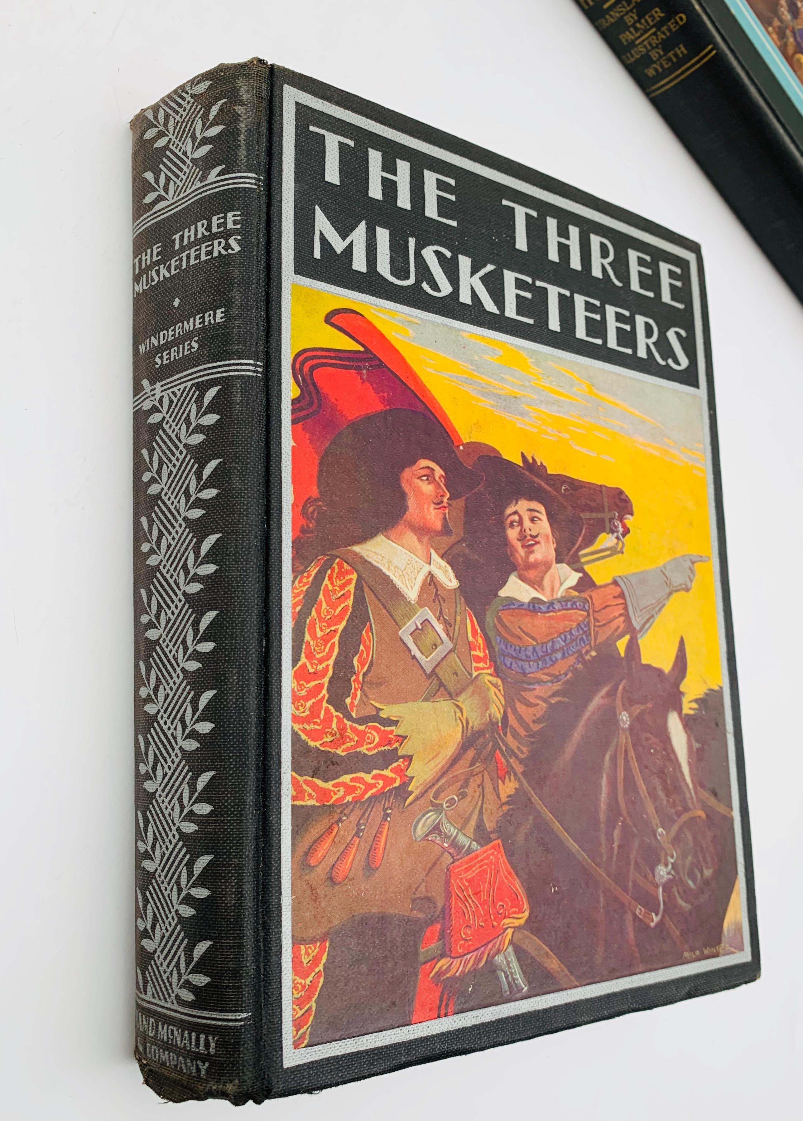 THE THREE MUSKETEERS and THE ODYSSEY Illustrated Juvenile Books