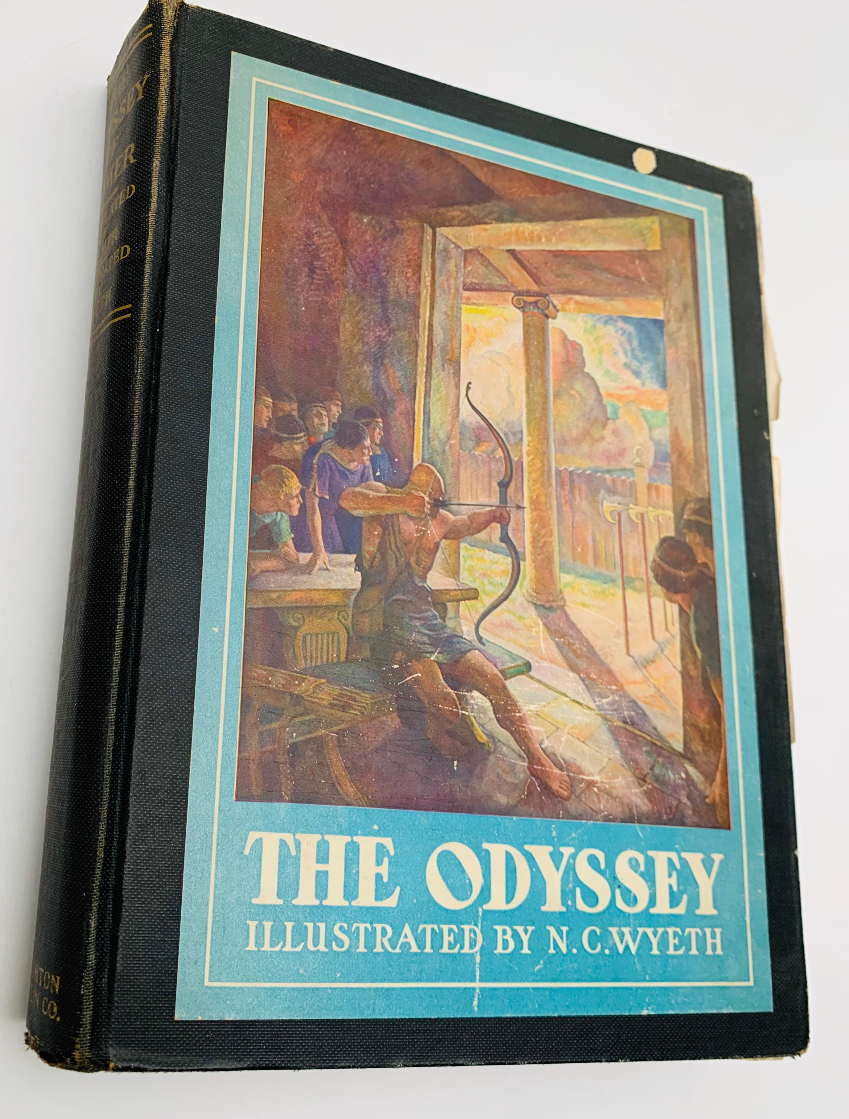 THE THREE MUSKETEERS and THE ODYSSEY Illustrated Juvenile Books