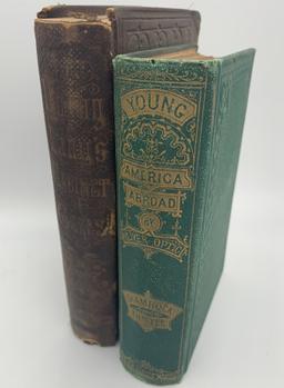Young America in IRELAND and SCOTLAND (1870) & Young Lady's Cabinet of Gems (1860)