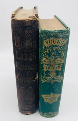 Young America in IRELAND and SCOTLAND (1870) & Young Lady's Cabinet of Gems (1860)