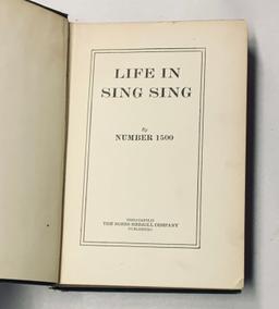 RARE Life in Sing Sing by Number 1500 - New York's Sing Sing Correctional Facility