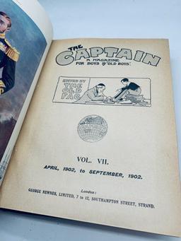 THE CAPTAIN A Magazine for Boys & Girls (1902) BOUND