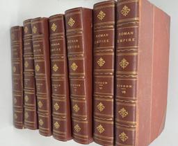 The History of the Decline and Fall of the Roman Empire (c.1910) SEVEN VOLUME SET