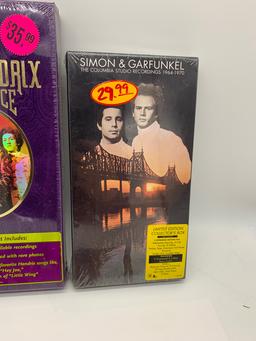 THREE BRAND NEW CD-SETS including JIMI HENDRIX, SIMON & GARFUNKEL, the BYRDS