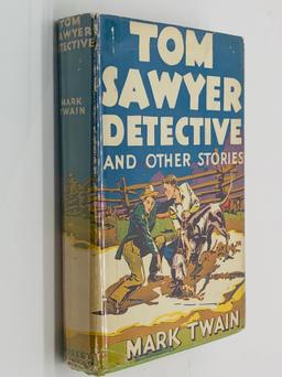 TOM SAWYER DETECTIVE And Other Stories (c.1940) with Nice Dust Jacket