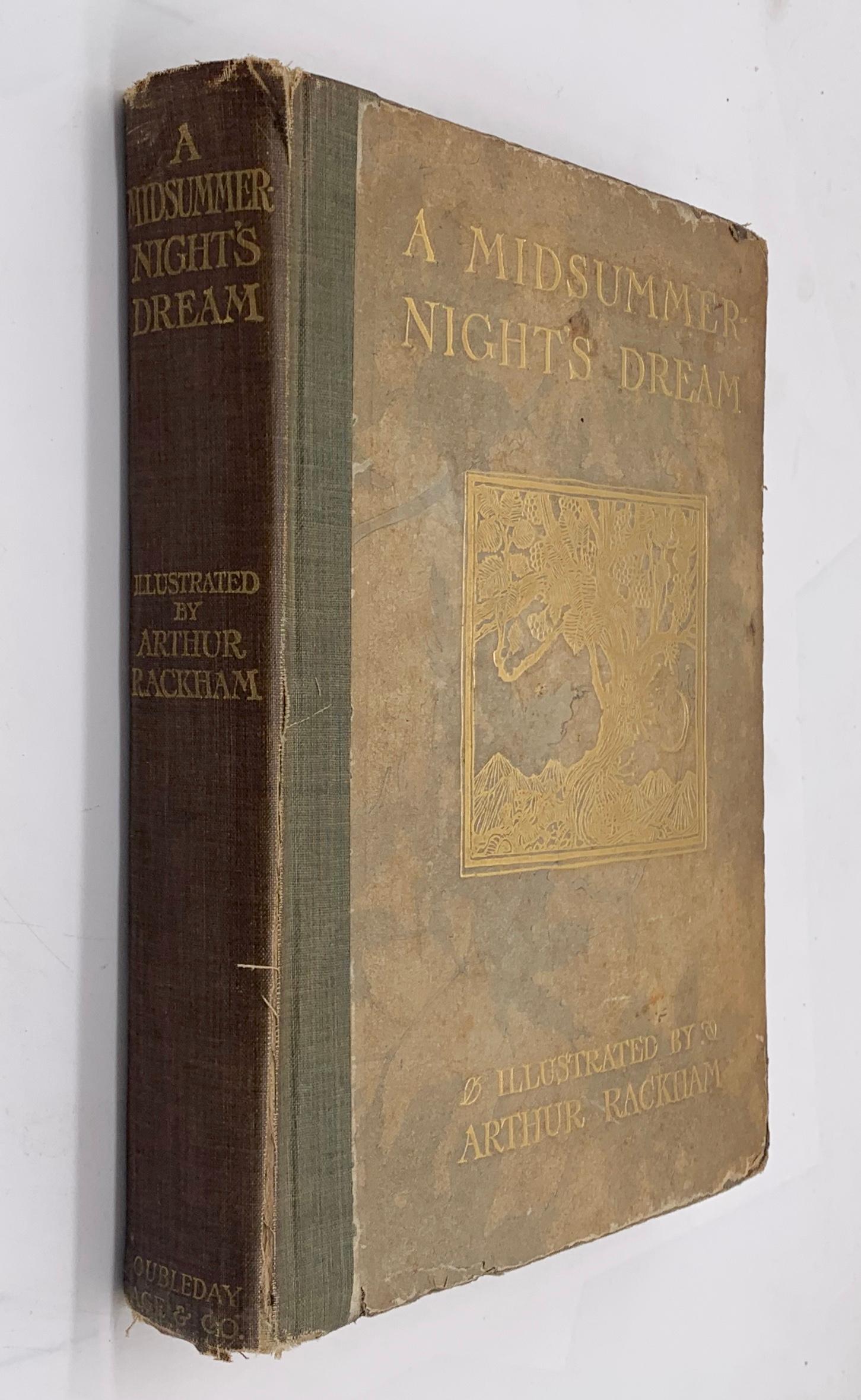 RARE A Midsummer-Night's Dream by William Shakespeare (1908) Illustrated by ARTHUR RACKHAM