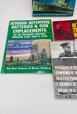 COLLECTION of GERMAN MILITARY BOOKS