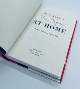 SIGNED BILL BRYSON At Home - A Short History of Private Life