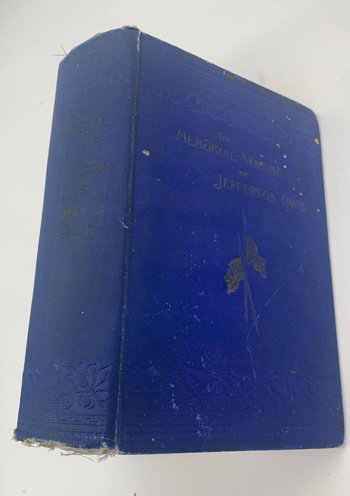 RARE JEFFERSON DAVIS and the World's Tribute to His Memory (1890) Davis Memorial Volume