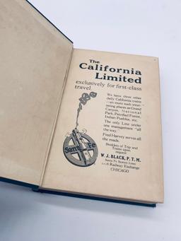 Finding the Worth While in CALIFORNIA (1923) TRAVEL GUIDE Northern Pacific RR