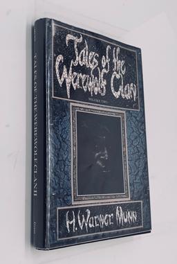 RARE SIGNED Tales of the Werewolf Clan (1980) by H. Warner Munn