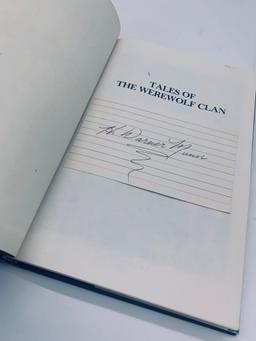 RARE SIGNED Tales of the Werewolf Clan (1980) by H. Warner Munn