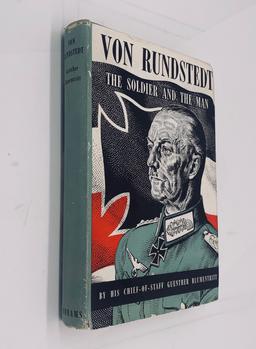 Von Rundstedt: The Soldier And The Man by Guenther Blumentritt (1952) NAZI Germany Field Marshall