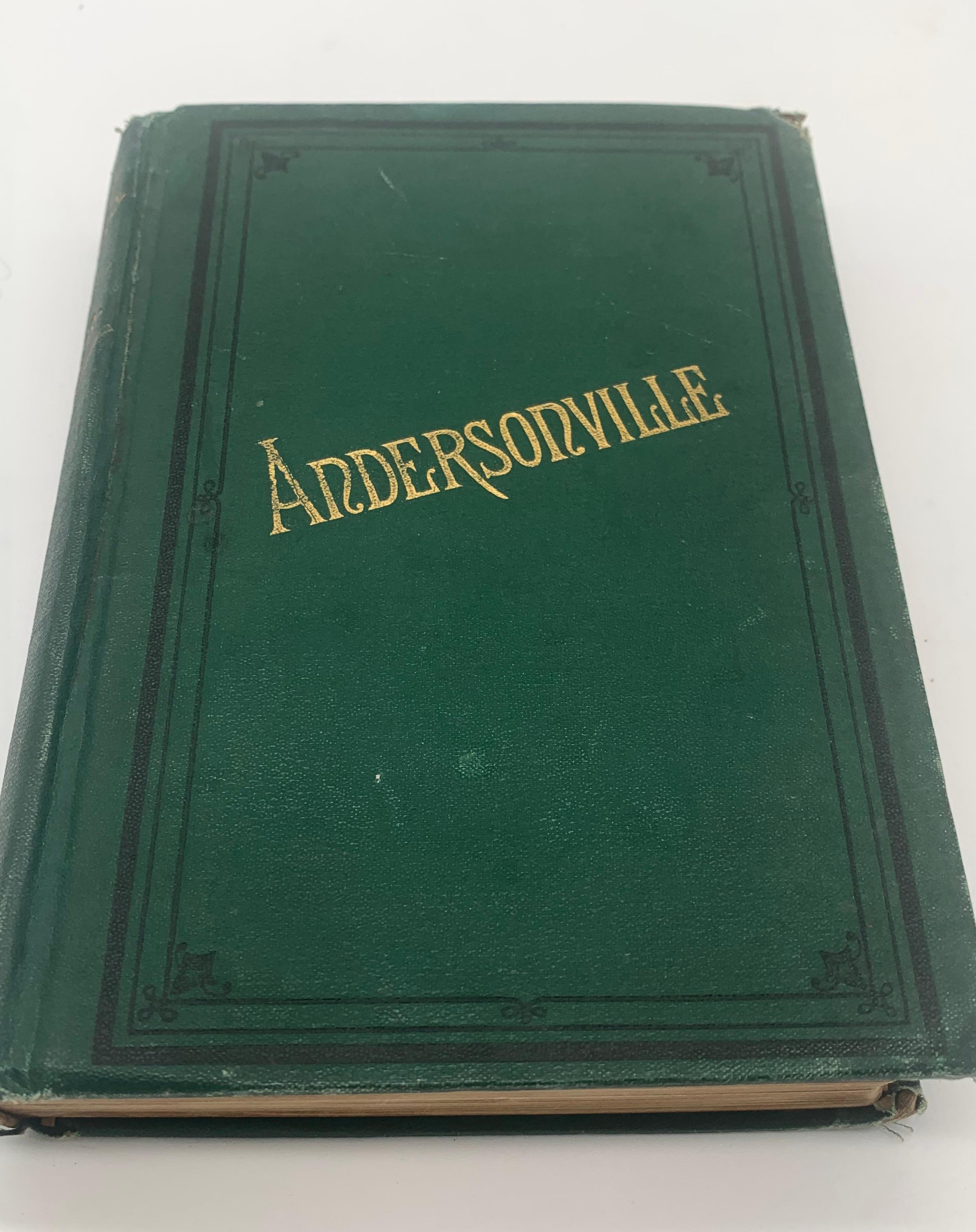 RARE ANDERSONVILLE Diary, Escape, and List of the Dead (1881) CIVIL WAR