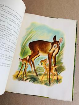 FIRST EDITION Walt Disney's Bambi by Felix Salten (1941) with Dust Jacket