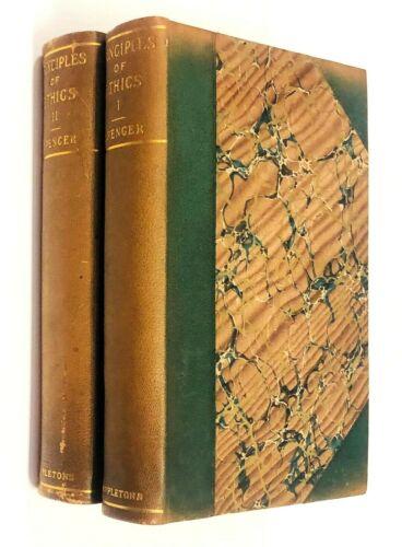 The Principles of ETHICS by Herbert Spencer (1897) Two Volumes