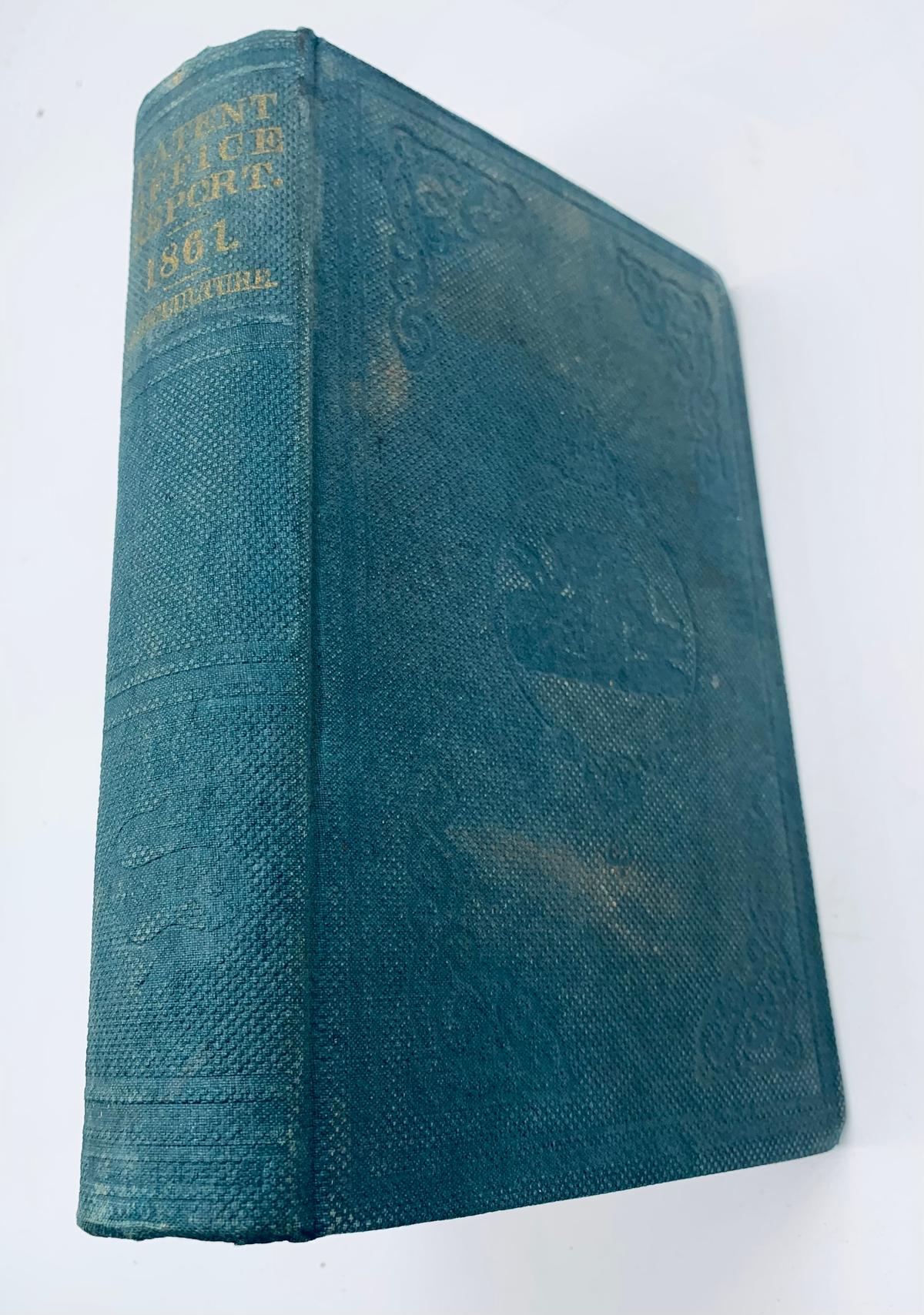 Report of the Commissioner of PATENTS (1861) Agriculture FARMING Barns