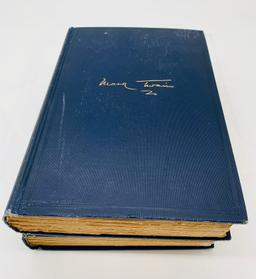 Mark Twain's Autobiography by MARK TWAIN (1924) Two Volumes