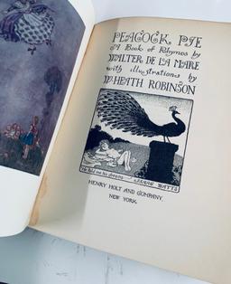 PEACOCK PIE by Walter De La Mare (1924) Illustrations by Heath Robinson