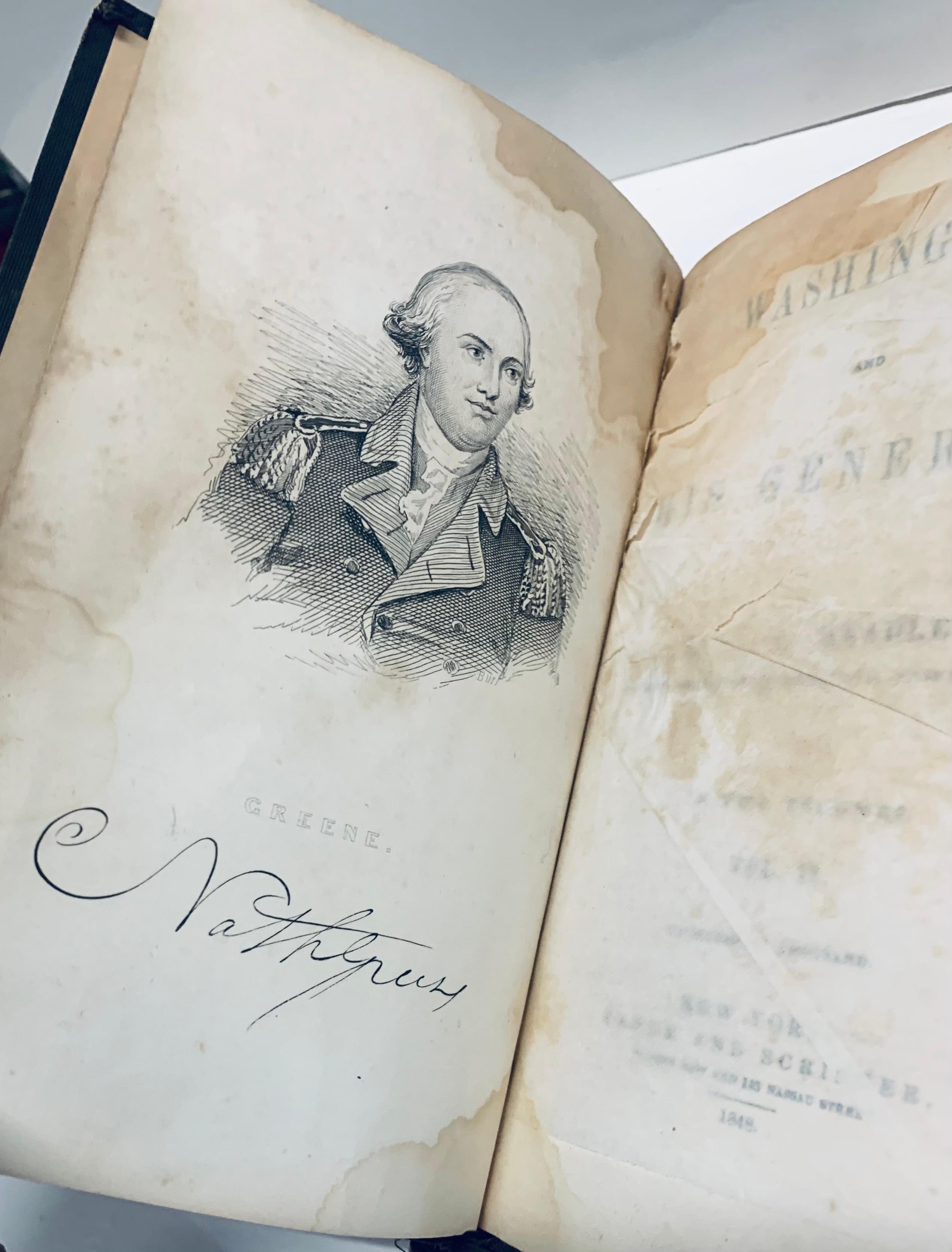 COLLECTION of Antiquarian Books - George Washington - Napoleon