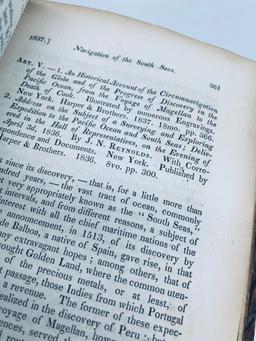 The North American Review Magazine (1837) Native Americans - Expedition to the South Seas