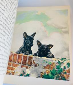 THE DOG BOOK by Diana Thorne (1936) Illustrated with 12 Color Plates