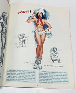 How to PAINT BEAUTIFUL GIRLS (c.1950) PIN-UPS