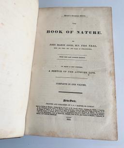 The Book of Nature by Jason Mason Good (1831)