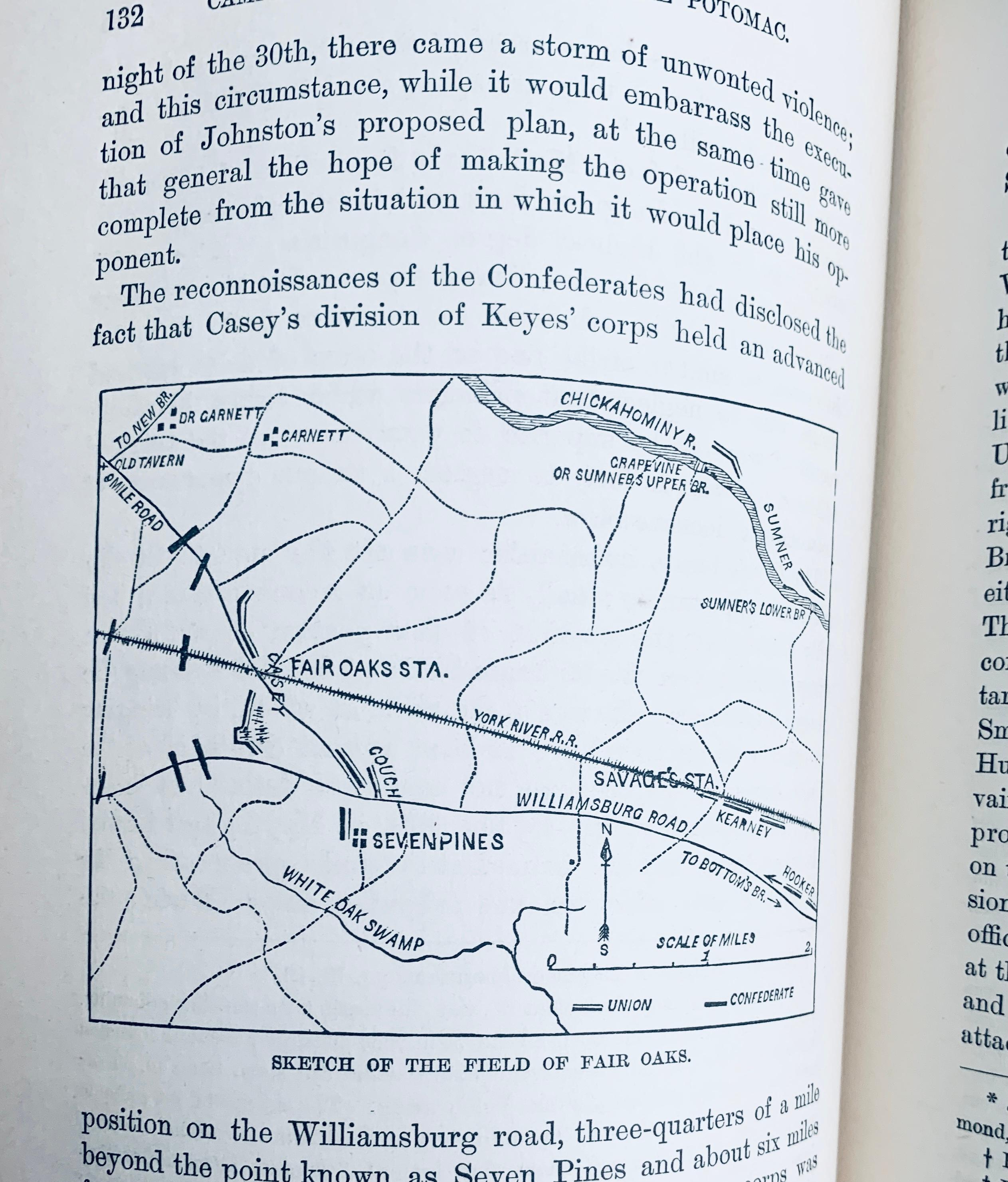 CIVIL WAR Campaigns of the Army of the Potomac. A Critical History of Operations (1892)