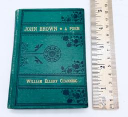 JOHN BROWN: A Poem by William Ellery Channing (1886)