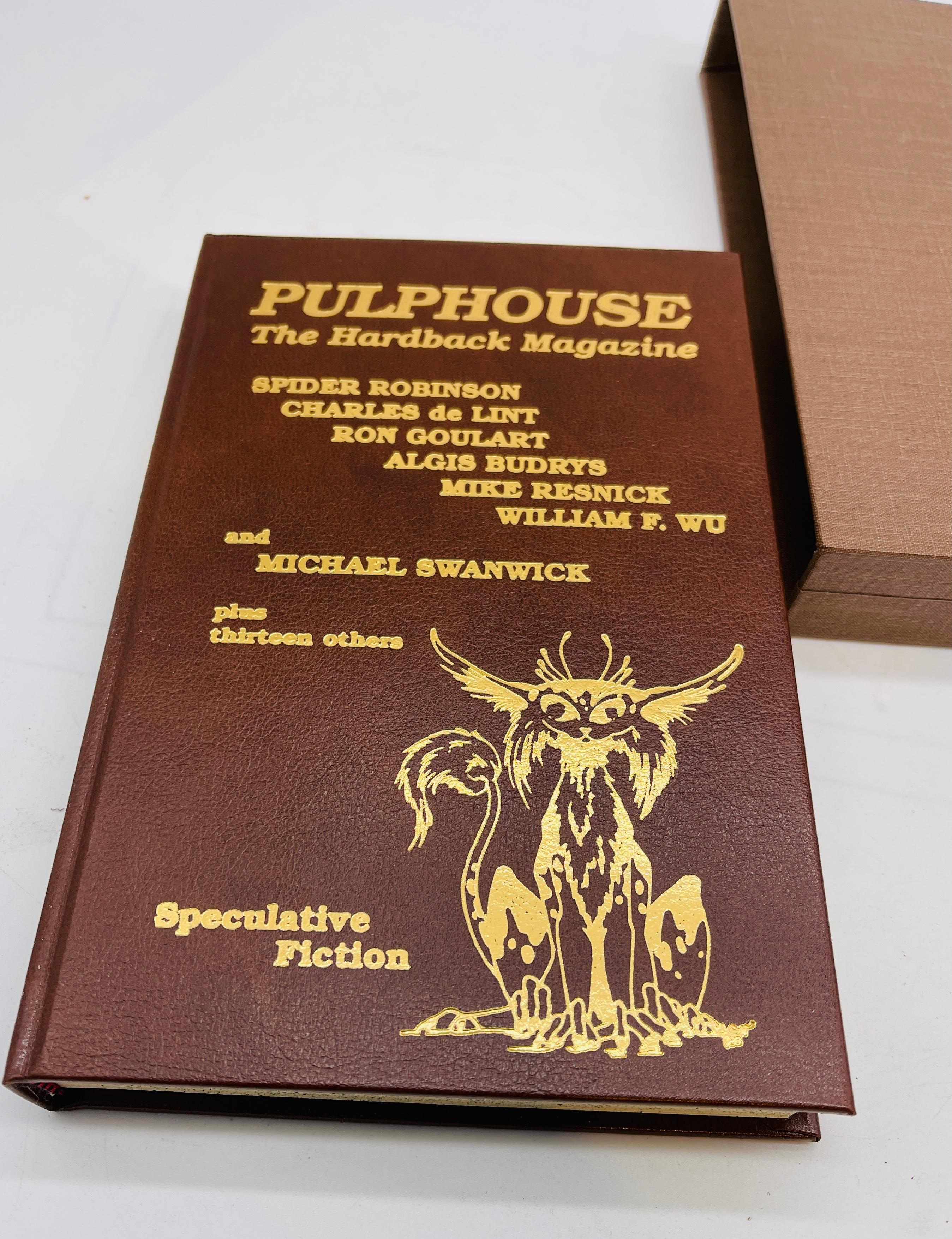 RARE Pulphouse The Hardback Magazine (1988) Signed by ALL CONTRIBUTORS - Dark Fantasy