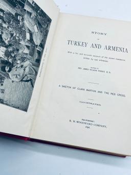 RARE Story of Turkey and Armenia; With a Full and Accurate Account of the Recent Massacres (1896)