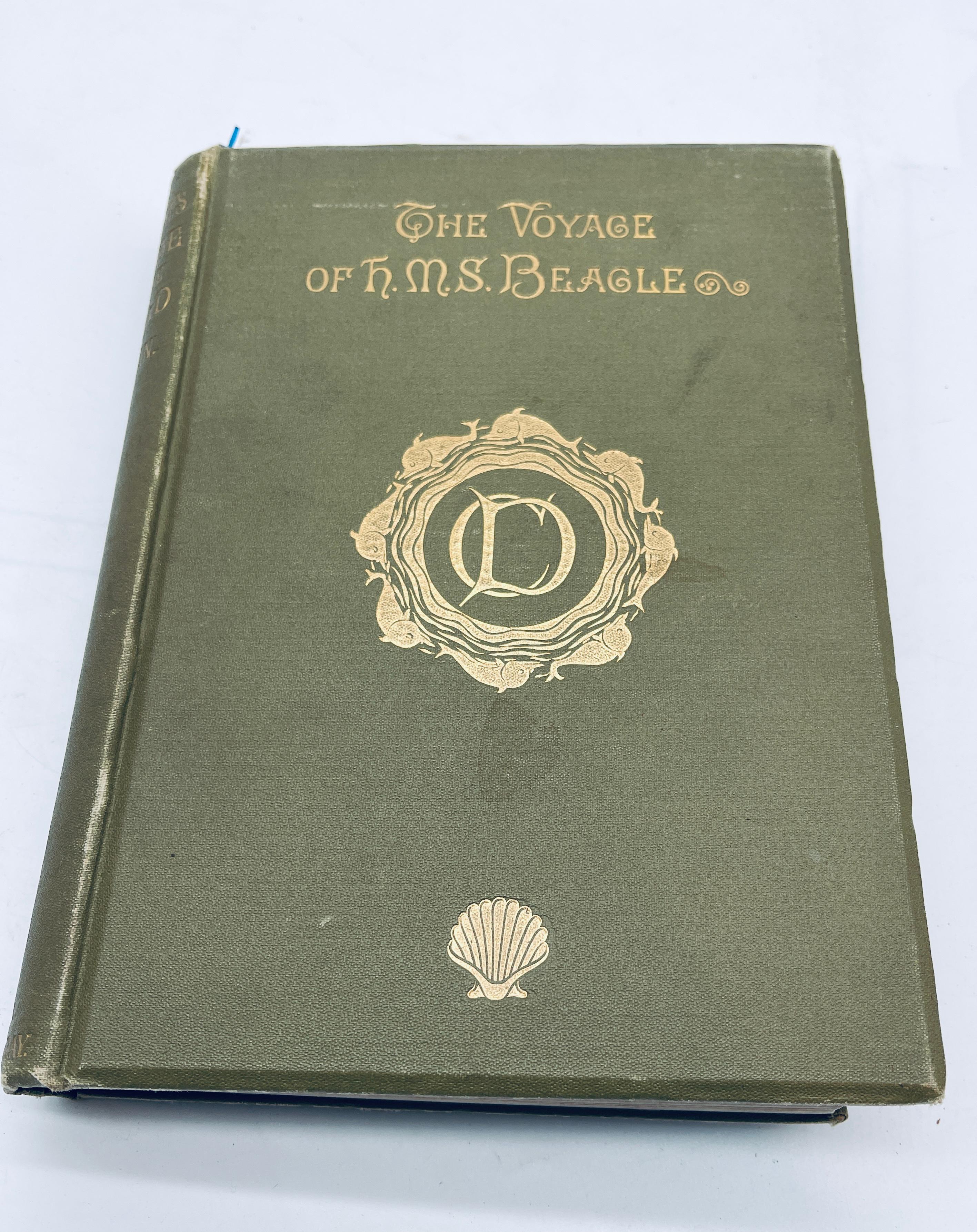 RARE A Naturalist's Voyage. Journal of Researches on HMS Beagle by CHARLES DARWIN (1890)
