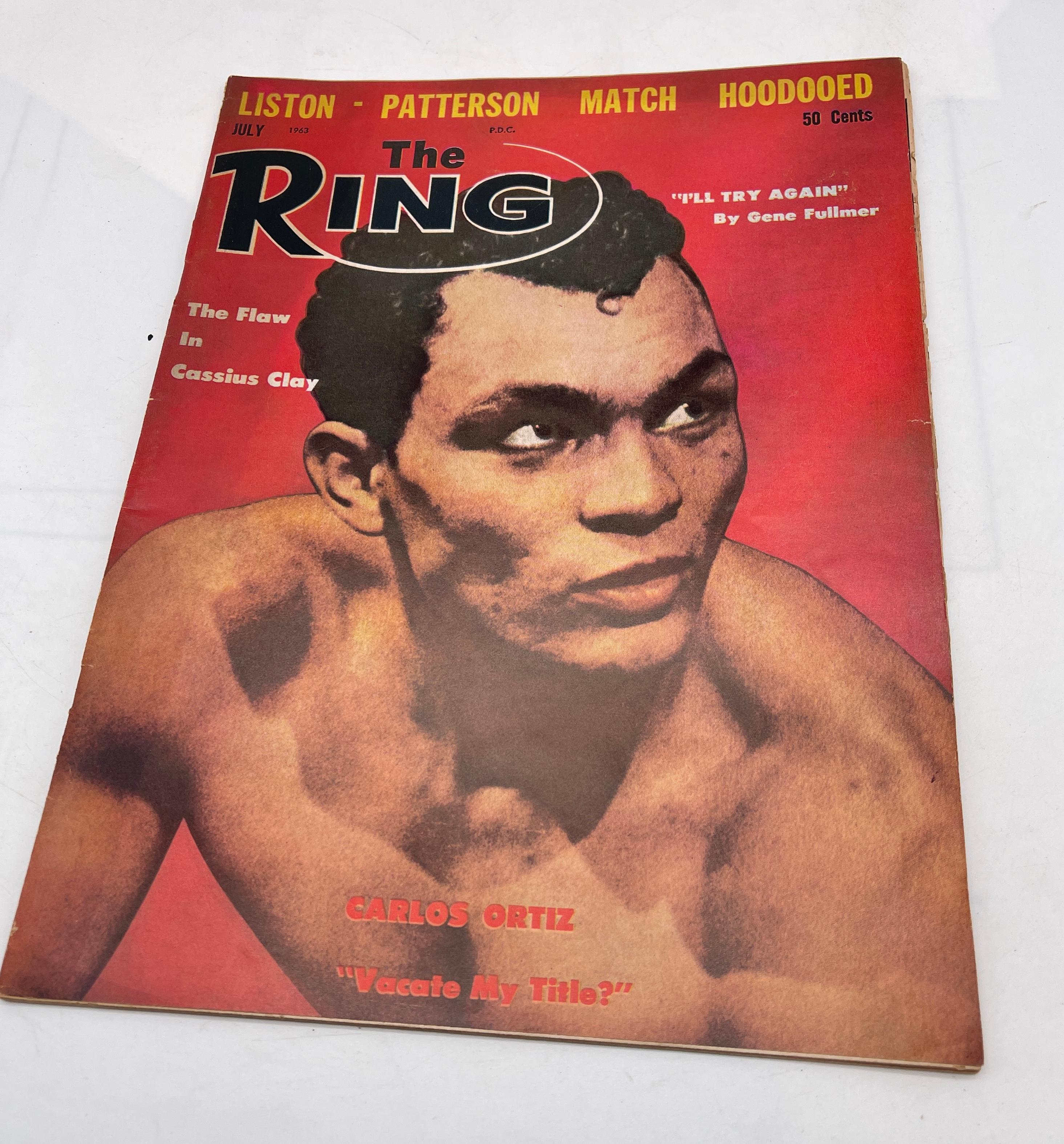 BOXING MAGAZINE LOT - ALI - LISTON - FOREMAN