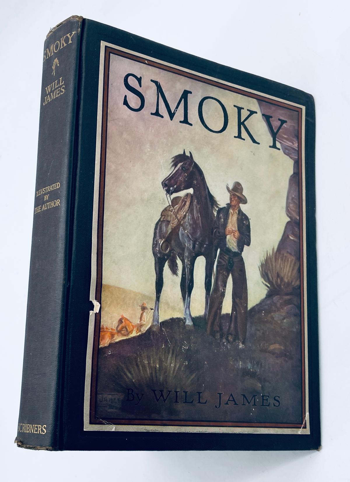 SMOKY The Cow Horse by WILL JAMES (c.1940)