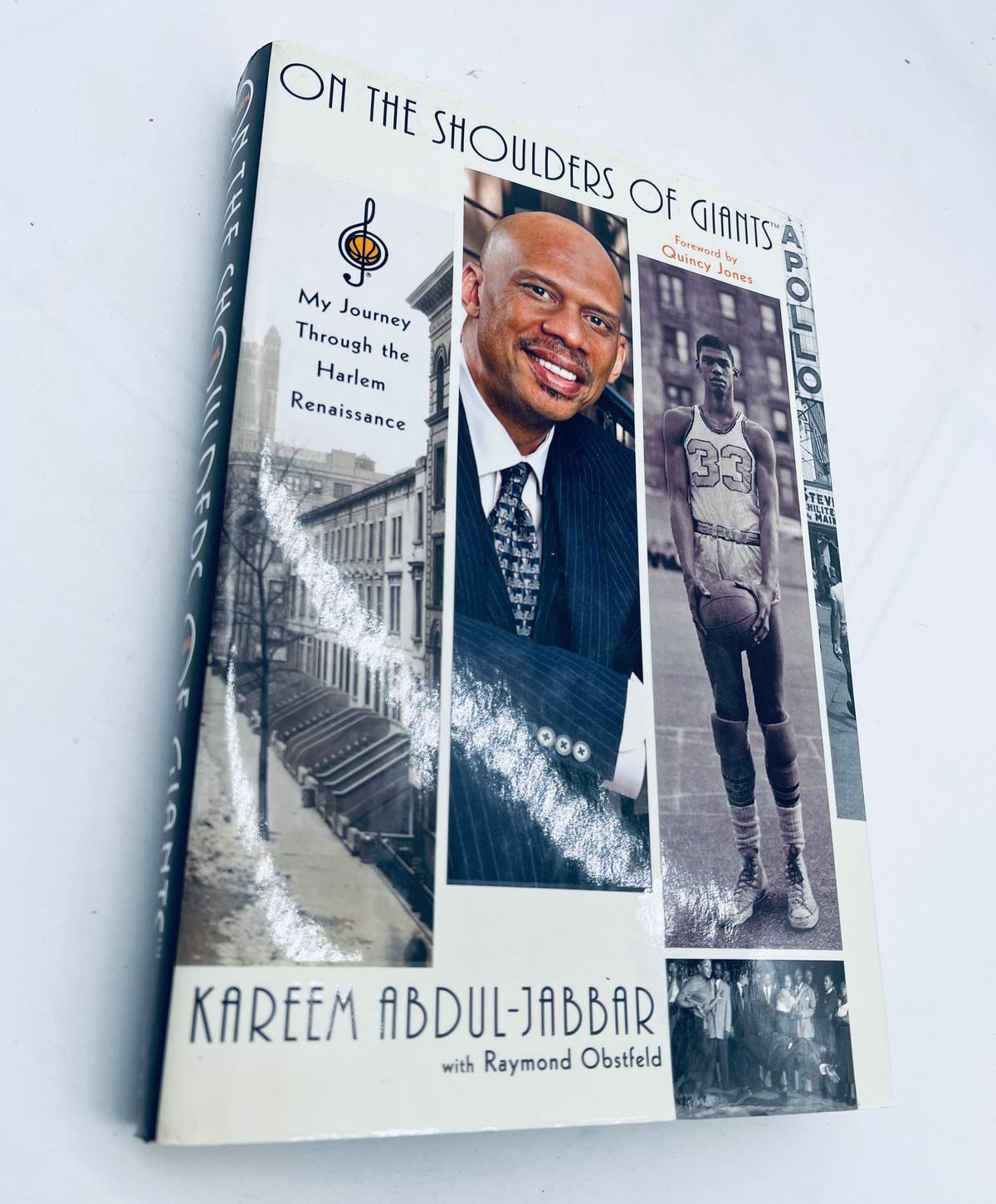 SIGNED On the Shoulders of Giants: My Journey Through the Harlem Renaissance KAREEM ABDUL JABBAR