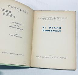 Il piano Roosevelt (1935) The Roosevelt Plan