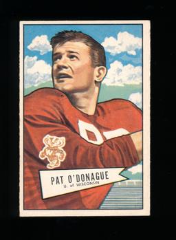 1952 Bowman Large Football Card Scarce Short Print #117 Rookie Pat O'Donagu