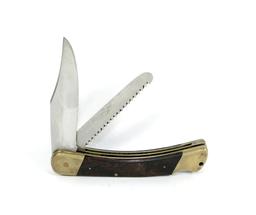 1972 Puma, Germany double lockback folding hunting knife. 971 "Game Warden"