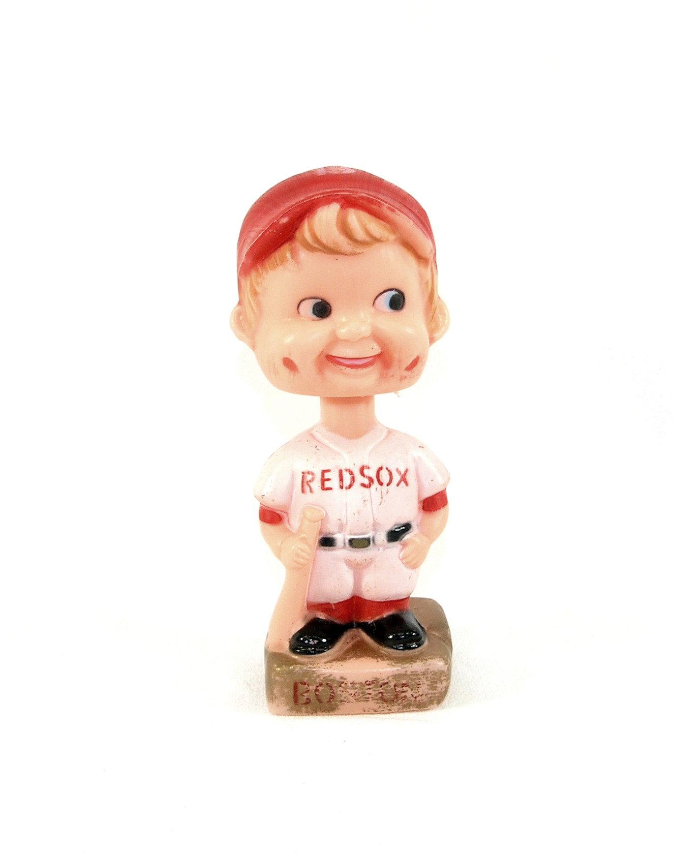 Late 1960s -1970s "My Favorite" Boston Red Sox Bobblehead with Box. Plastic