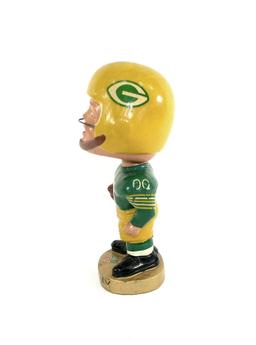 1967 Green Bay Packers "Real Face" Bobblehead.   7"  $250 Value