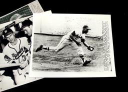 (5) Milwaukee Braves Press Photos.