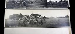 (4) Rare College Football Panaramic Photos of Championship Game Maine vs Bo