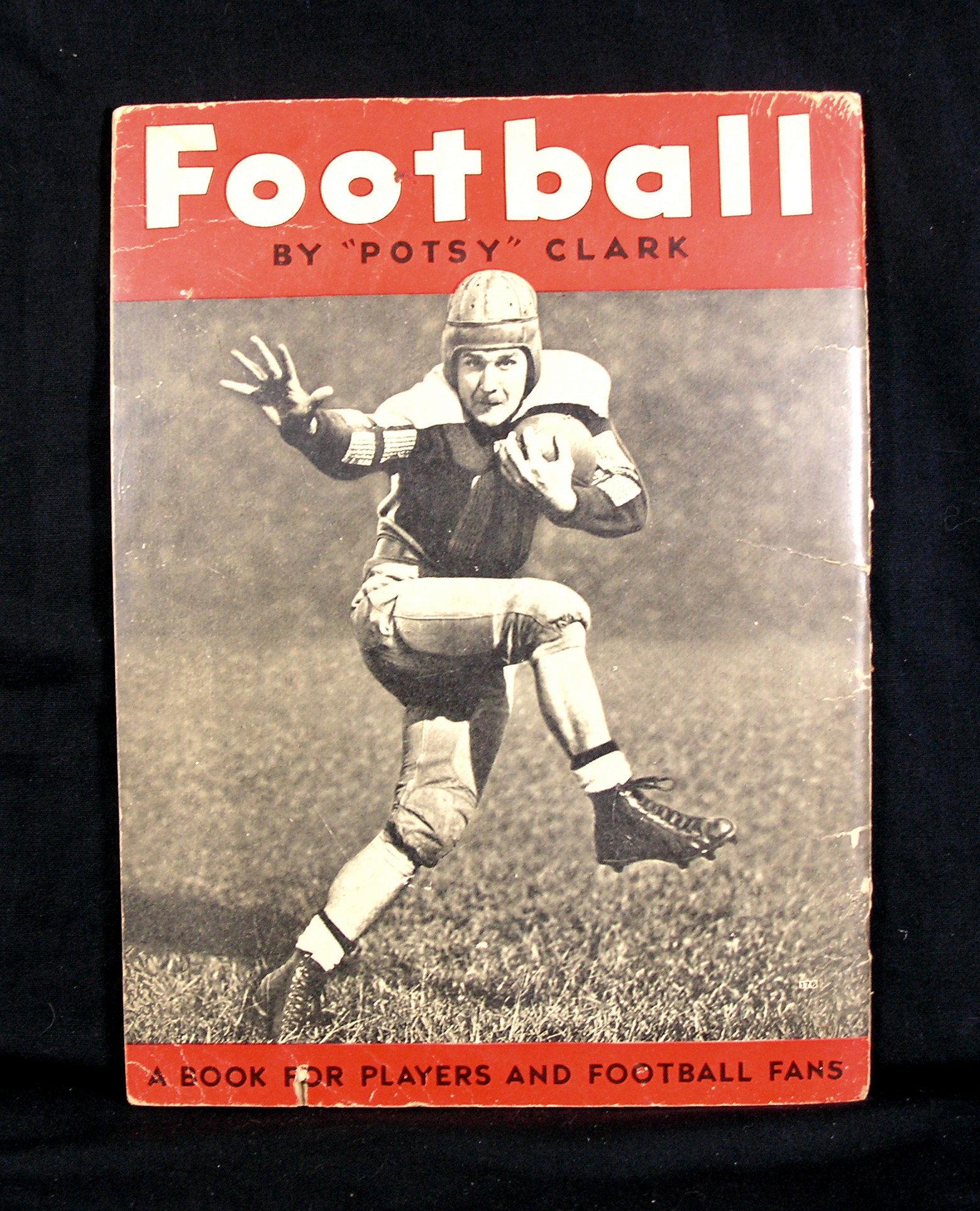 1935 "Football" By "Potsy" Clark (Coach of The Detroit Lions), A Book For P