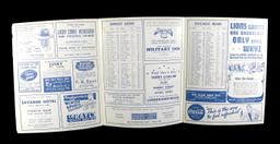 1942 Detroit Lions Vs Chicago Bears Football Game Program November 22nd, 19