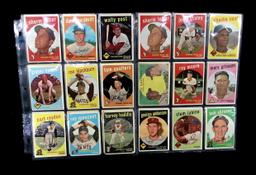 (54) 1959 Topps Baseball Cards.